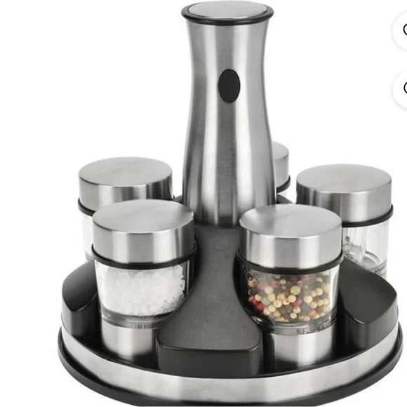 Kalorik rechargeable grinder and spice carousel, like new - Picture 7 of 8